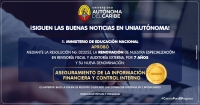 Nueva renovaci&oacute;n de Registro Calificado a la Especializaci&oacute;n en Aseguramiento de la Informaci&oacute;n Financiera y Control Interno, rectifica el avance acad&eacute;mico de Uniaut&oacute;noma